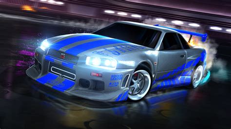 Rocket League® – Fast & Furious™ 99 Nissan Skyline GT